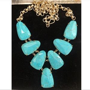 Kendra Scott Harlie Necklace in Turquoise